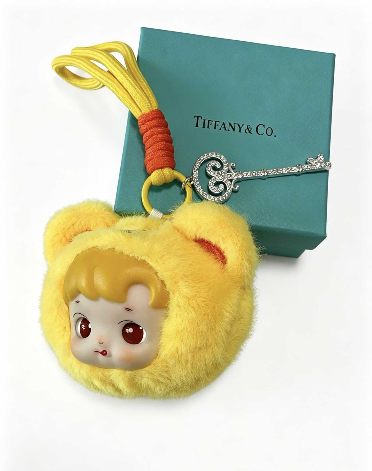 Tiffany & Co. Yellow Bear Keychain